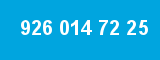 926 014 72 25